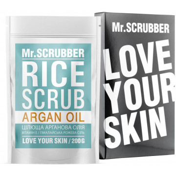 Купити - Mr.Scrubber Argan Oil Rice Scrub - Рисовий скраб для тіла з аргановим маслом