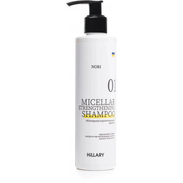 Купити - Hillary Nori Micellar Strengthening Shampoo - Відновлюючий міцелярний шампунь для волосся