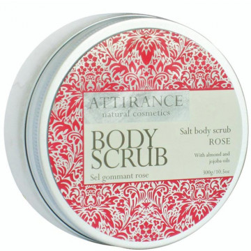 Купити - Attirance Rose Salt Body Scrub - Сольовий скраб для тіла Роза