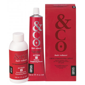Купити - Dikson & Co Hair Relaxer - Двофазна процедура для холодного випрямлення волосся