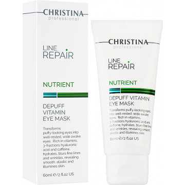 Купити - Christina Line Repair Nutrient Depuff Vitamin Eye Mask - Вітамінна омолоджуюча маска навколо очей