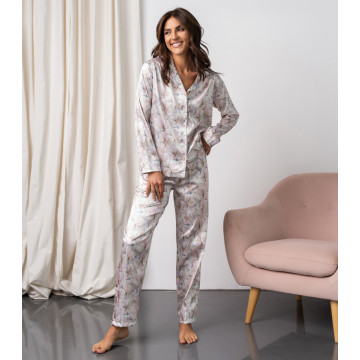 Купити - Nicoletta 92232 - Жіноча піжама на гудзиках