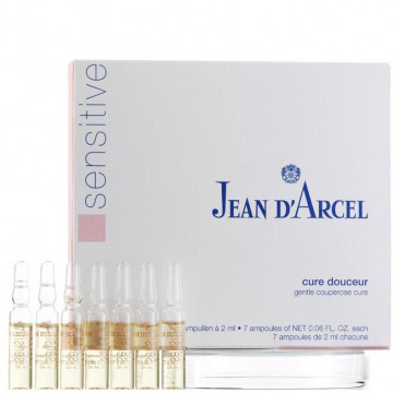 Купити - Jean D'Arcel Sensitive Cure Douceur - Концентрат для чутливої ​​і куперозної шкіри