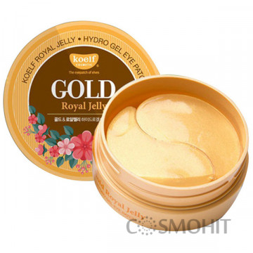 Купити - Petitfee & Koelf Gold & Royal Jelly Eye Patch - Гідрогелеві патчі для очей з золотом