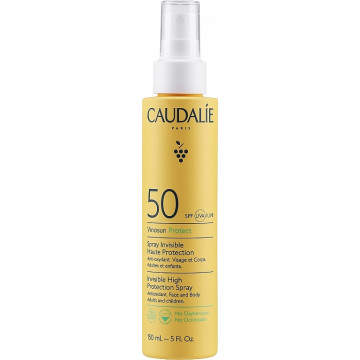 Купити - Caudalie Vinosun Protect Spray Invisible SPF50 - Сонцезахисний спрей для обличчя та тіла