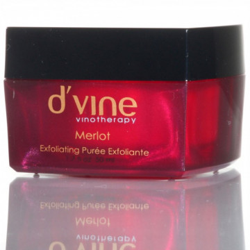 Купити - D'vine Merlot 5% Exfoliating Puree - Скраб-маска Вишневий екстракт