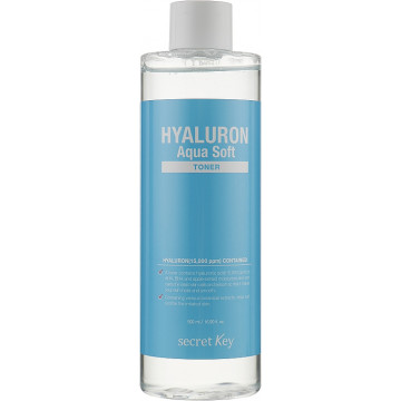 Купити - Secret Key Hyaluron Aqua Soft Toner - Тонер з гіалуроновою кислотою