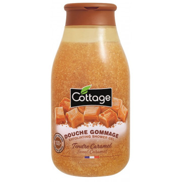 Купити - Cottage Sweet Caramel Exfoliating Shower Gel - Гель-ексфоліант "Солодка карамель"