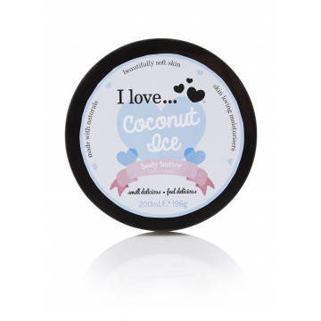 Купити - I Love Coconut Ice Body Butter - Олія для тіла "Кокосовий лід"