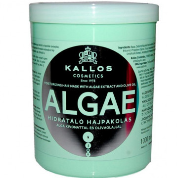 Купити - Kallos Algae Moisturizing Hair Mask with Algea Extract And Olive Oil - Маска для волосся з екстрактом водоростей і оливковою олією