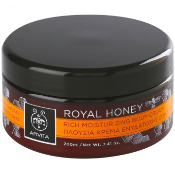 Купити - Apivita royal honey rich moisturizing body cream - Зволожуючий крем для тіла "Королівський мед"