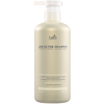 Купити - La'dor Ash Silver Shampoo для светлых волос - Зволожуючий відтіночний шампунь