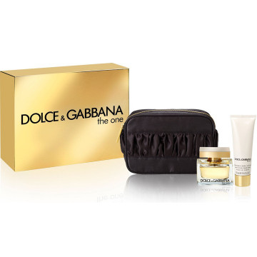 Купити - Dolce & Gabbana The One - Подарунковий набір (EDP50 + cream 50 + косметичка)