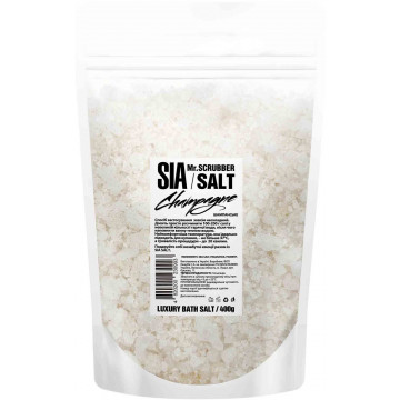 Купити - Mr.Scrubber Sia Bath Salt "Champagne" - Сіль для ванни