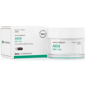 Купити - Innoaesthetics Akn Day Gel - Денний гель для жирної та схильної до акне шкіри