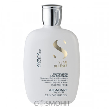 Купити - Alfaparf Semi Di Lino Diamond Illuminating Shampoo - Шампунь з мікрокристалами