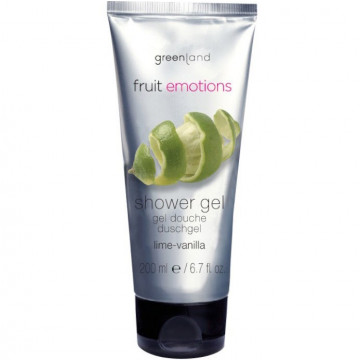 Купити - Greenland Fruit Emotions Shower Gel Lime & Vanilla - Гель для душа Лайм-Ваніль