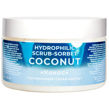 Купити - Top Beauty Hydrophilic Scrub-sorbet "Coconut" - Гідрофільний скраб-щербет для тіла "Кокос"