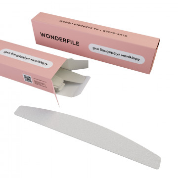 Купити - Wonderfile WFG162/180 - Клейові файли півмісяць, 162/24, 180 грит