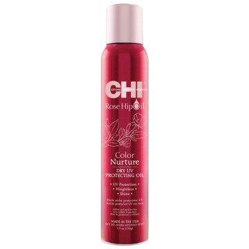 Купити - CHI Rose Hip Oil Color Nurture Dry UV Protecting Oil - Захисний спрей-блиск з олією шипшини