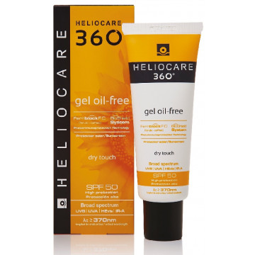 Купити - Cantabria Heliocare 360º Gel Oil-Free Dry Touch SPF50 - Сонцезахисний гель на водній основі