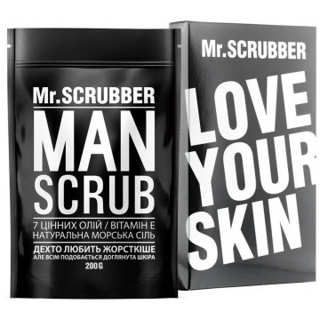 Купити - Mr.Scrubber Man Coffee Bean Scrub - Кавовий скраб для тіла