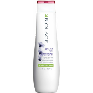 Купити - Matrix Biolage Colorlast Purple Shampoo - Шампунь для нейтралізації мідних та жовтих відтінків фарбованого волосся