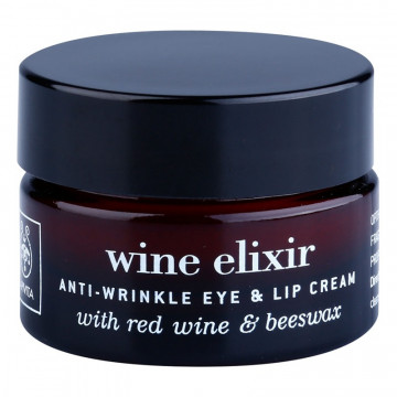 Купити - Apivita Anti-wrinkle Eye and Lip Cream - Крем проти зморшок для губ і шкіри навколо очей з бджолиним воском і червоним вином