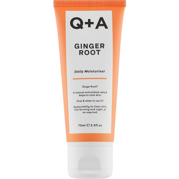 Купити - Q+A Ginger Root Daily Moisturiser - Зволожуючий крем на основі кореня імбиру