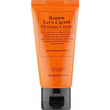 Купити - Benton Let`s Carrot Moisture Cream - Зволожуючий крем з олією моркви