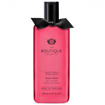 Купити - Grace Cole Velvet Rose&Sandalwood Body Wash - Гель для душа "Оксамитова троянда і сандалове дерево"