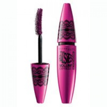 Купити - Maybelline Volum` Express Falsche Wimpern Black Drama - Туш з ефектом накладних вій (чорна)