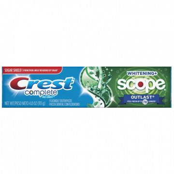 Купити - Crest Complete Multi-Benefit Whitening Scope Outlast - Відбілююча зубна паста