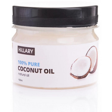 Купити - Hillary 100% Pure Coconut Oil - Рафінована кокосова олія