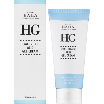 Купити - Cos De BAHA Hyaluronic Acid Gel Cream - Зволожуючий крем-гель для обличчя з гіалуроновою кислотою та ніацинамідом