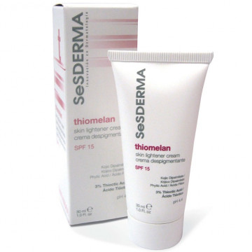 Купити - Sesderma Thiomelan Skin Lightener Cream SPF 15 - Відбілюючий крем c SPF 15