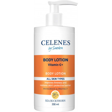 Купити - Celenes Sea Buckthorn Body Lotion - Лосьйон для тіла з обліпихою для всіх типів шкіри