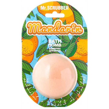 Купити - Mr.Scrubber Bath Bomb "Mandarin" - Бомбочка для ванни