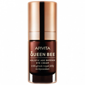 Купити - Apivita Queen Bee Holistic Age Defense Eye Cream - Крем для відновлення пружності шкіри навколо очей