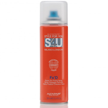 Купити - Alfaparf S4U Fx'D Super Dry Fixing Spray - Сухий спрей сильної фіксації для завершення укладання
