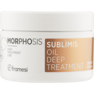 Купити - Framesi Morphosis Sublimis Oil Deep Treatment - Маска для волосся з аргановим маслом