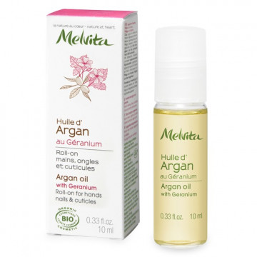 Купити - Melvita Roll-on Argan Oil with Geranium - Олія аргани і герані