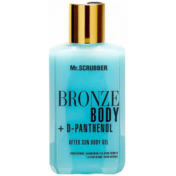 Купити - Mr.Scrubber Bronze Body D-Panthenol After Sun Body Gel - Заспокійливий, зволожуючий гель після засмаги з Д-пантенолом та олією авокадо