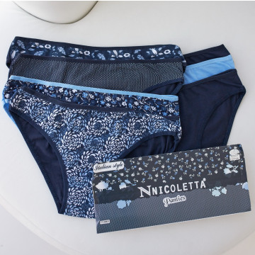 Купити - Nicoletta 713063 - Набір жіночих трусиків 7 шт