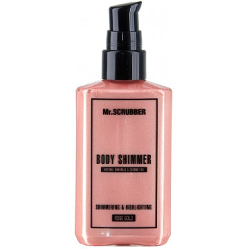 Купити - Mr.Scrubber Body Shimmer Rose Gold - Шиммер для тіла