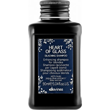 Купити - Davines Heart Of Glass Silkening Shampoo - Шампунь для шовковистості та підтримки блонду