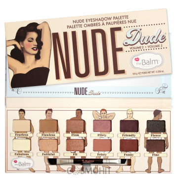 Купити - TheBalm Nude Dude Palette - Палетка тіней