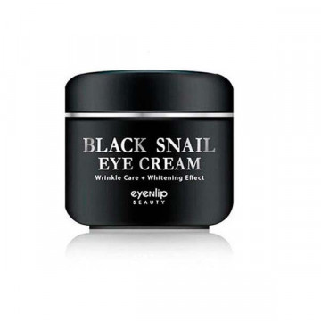 Купити - Eyenlip Black Snail Eye Cream - Крем для шкіри навколо очей з екстрактом чорного равлика