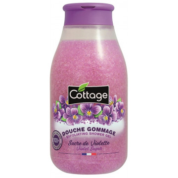 Купити - Cottage Violet Exfoliating Shower Gel - Гель-ексфоліант "Фіалка"