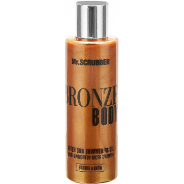 Купити - Mr.Scrubber Bronze Body Bronze&Glow After Sun Shimmering Oil - Масло-бронзатор після засмаги